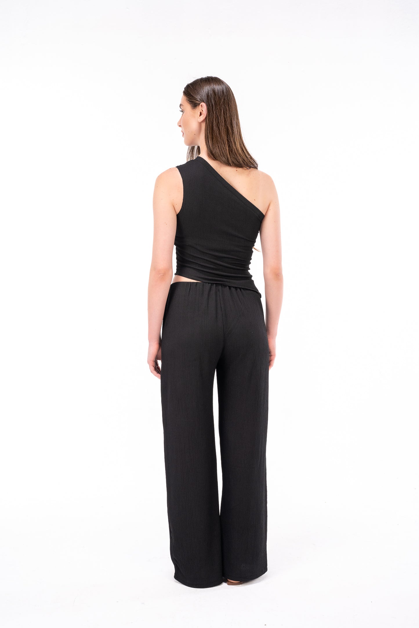 Scrunchy Black Pants