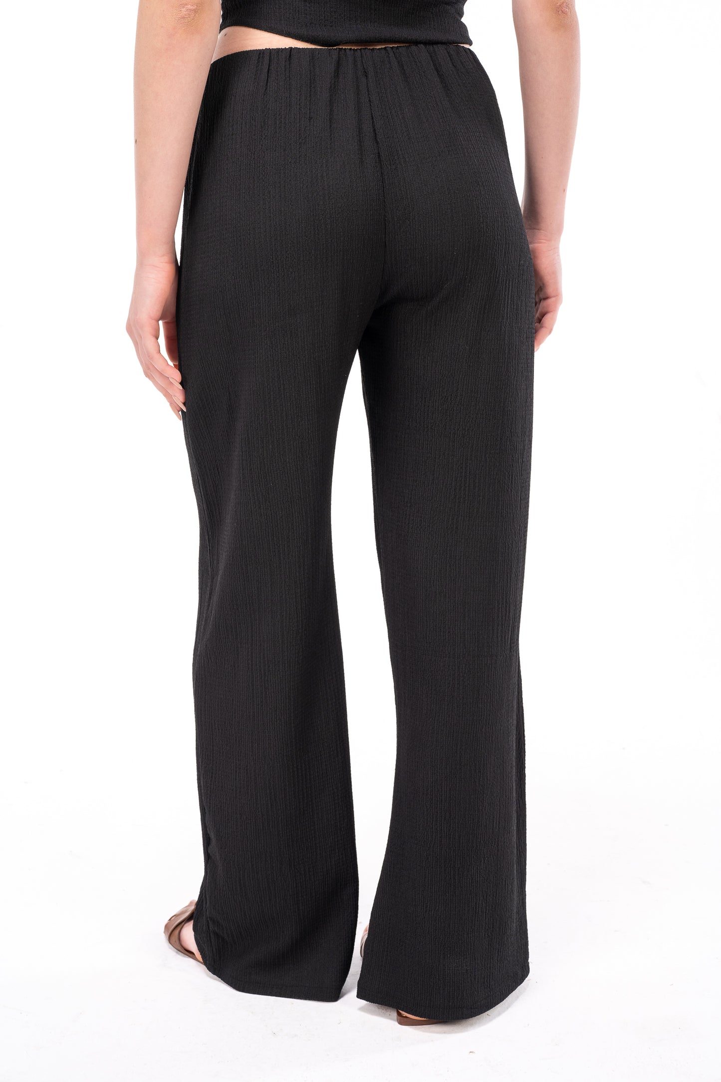 Scrunchy Black Pants