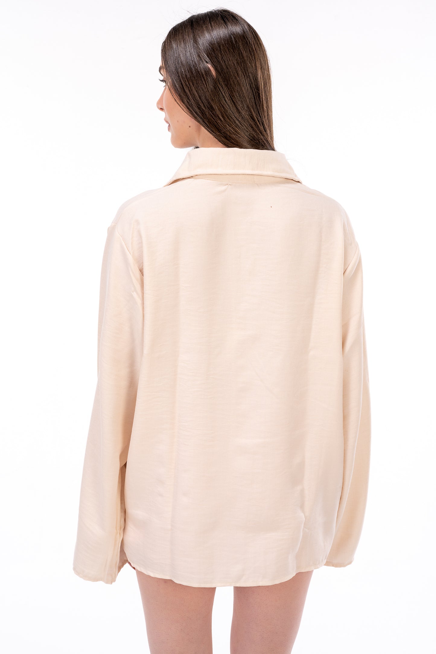 Beige Loose Shirt