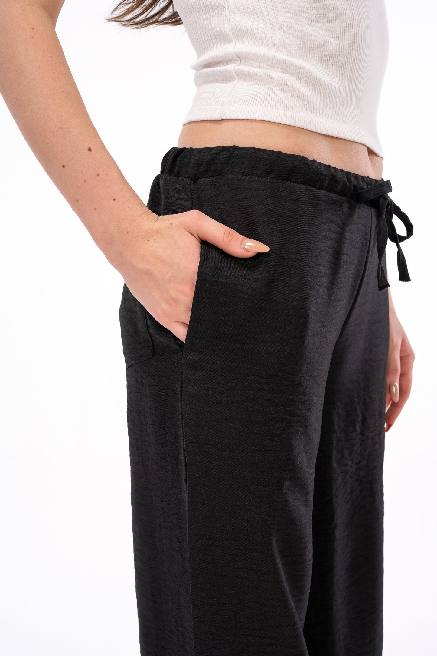 Black Linen Pants