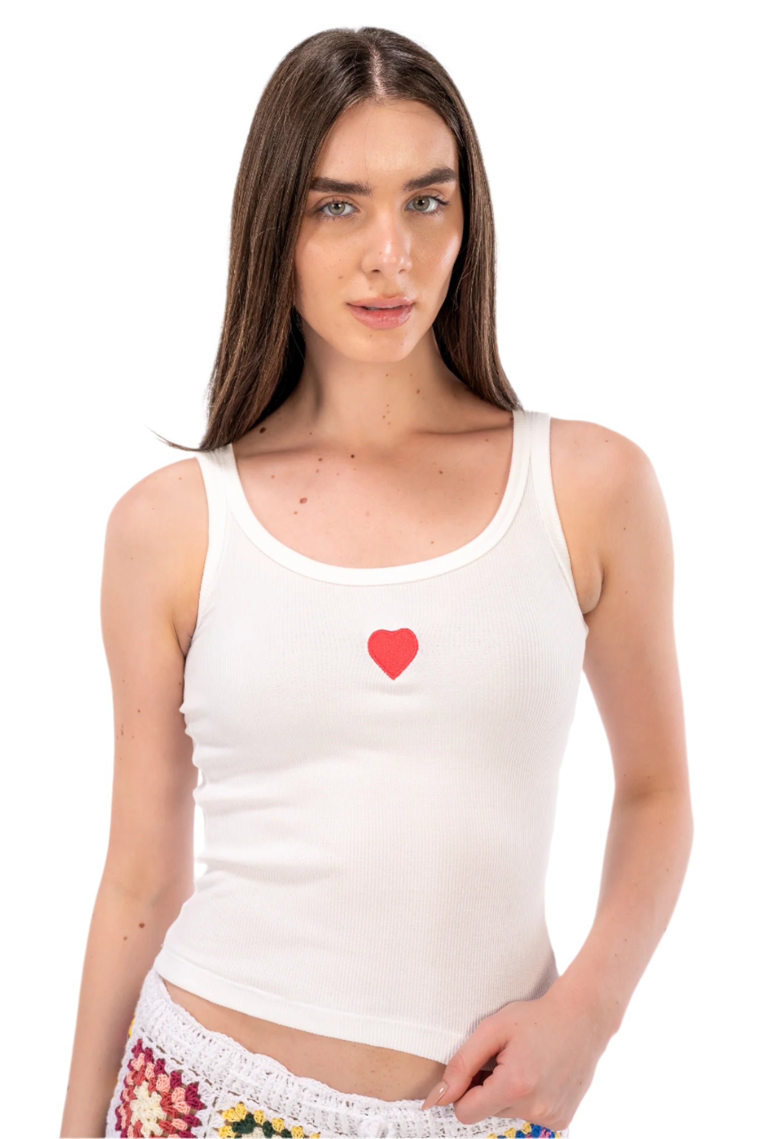 トップス Praying Heart Tank Top トップス Praying GOD'S FAVORITE Heart Tank Top PRAYING 'gods