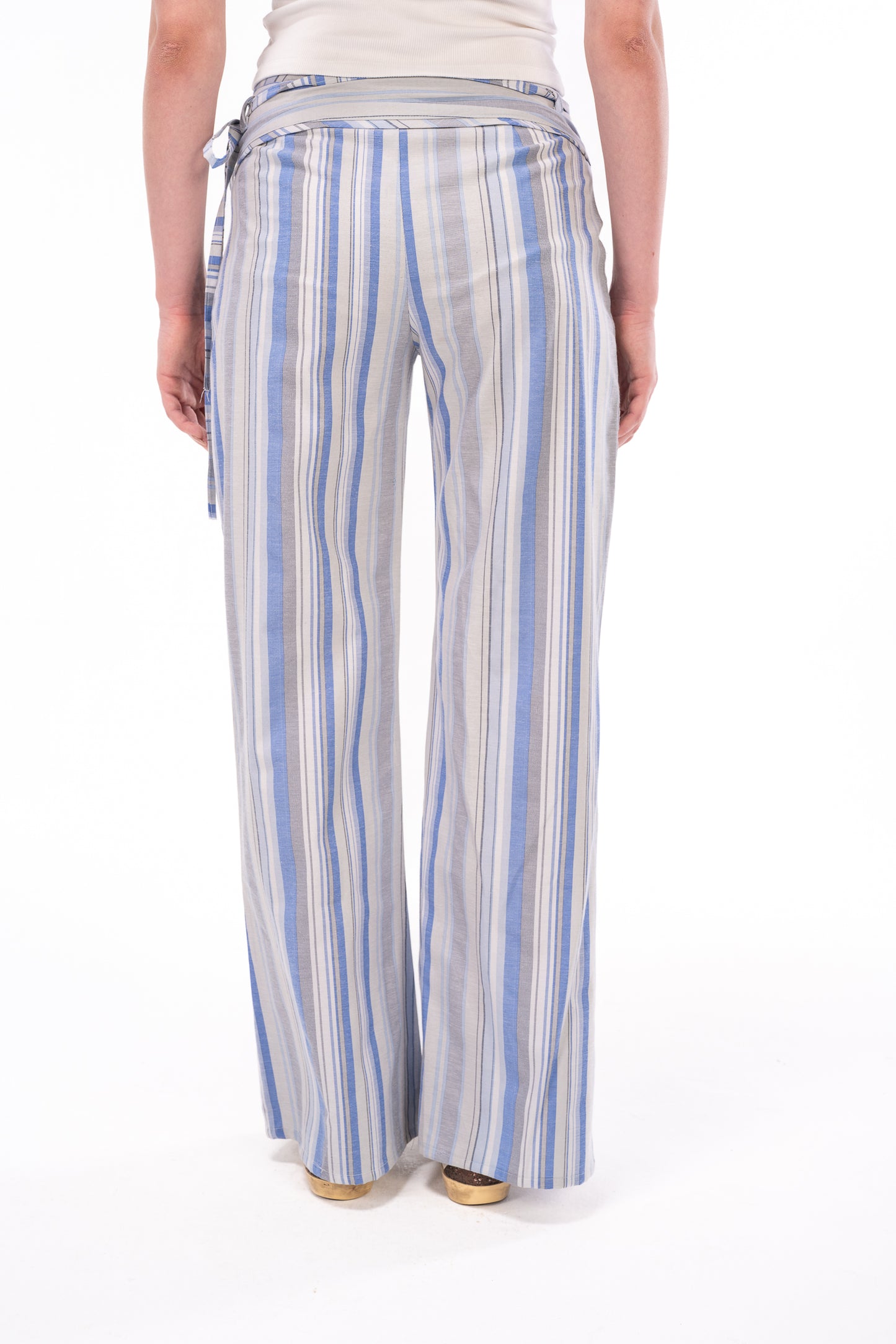 Blue Coastal Pants