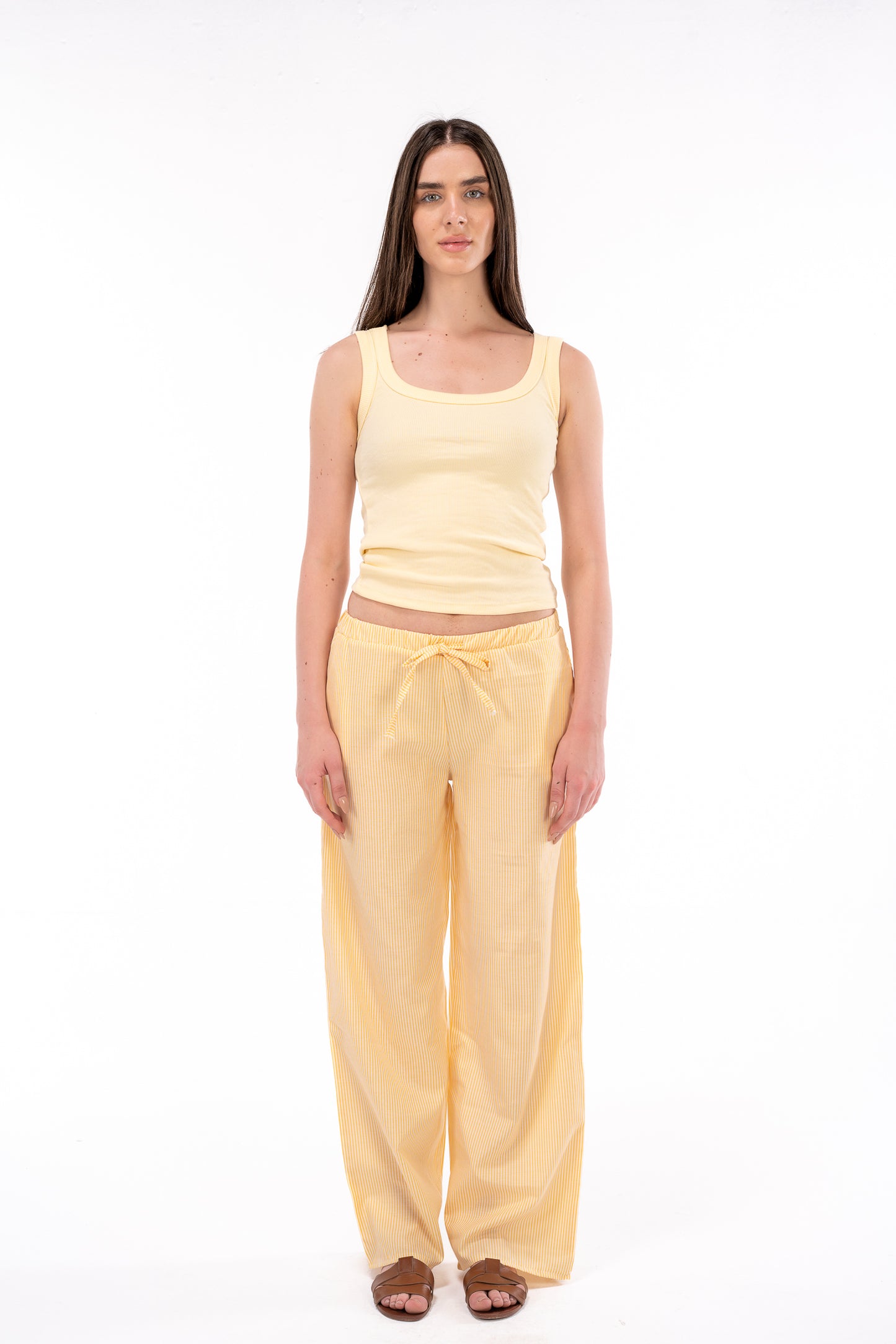Butter Yellow Tank Top