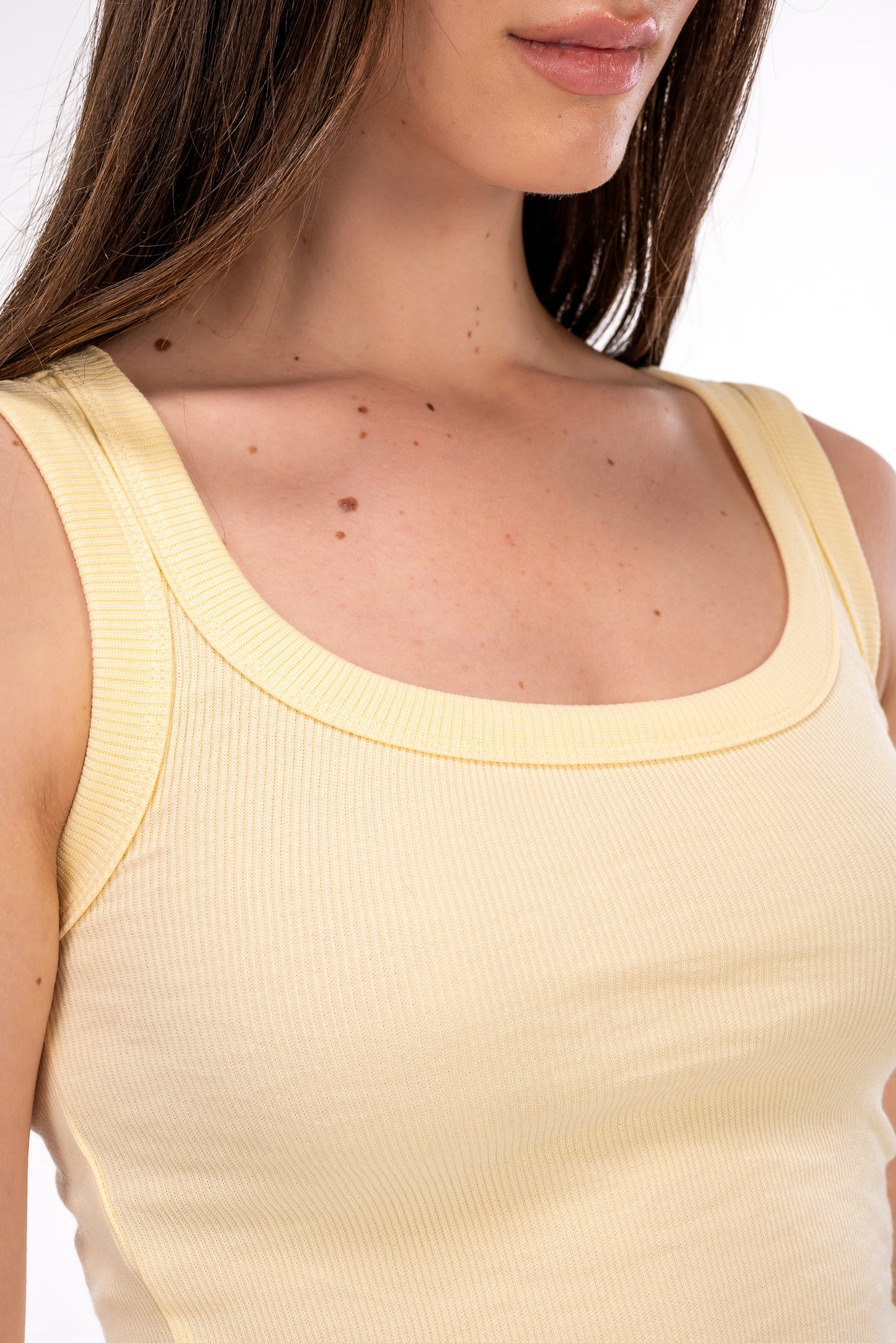 Butter Yellow Tank Top