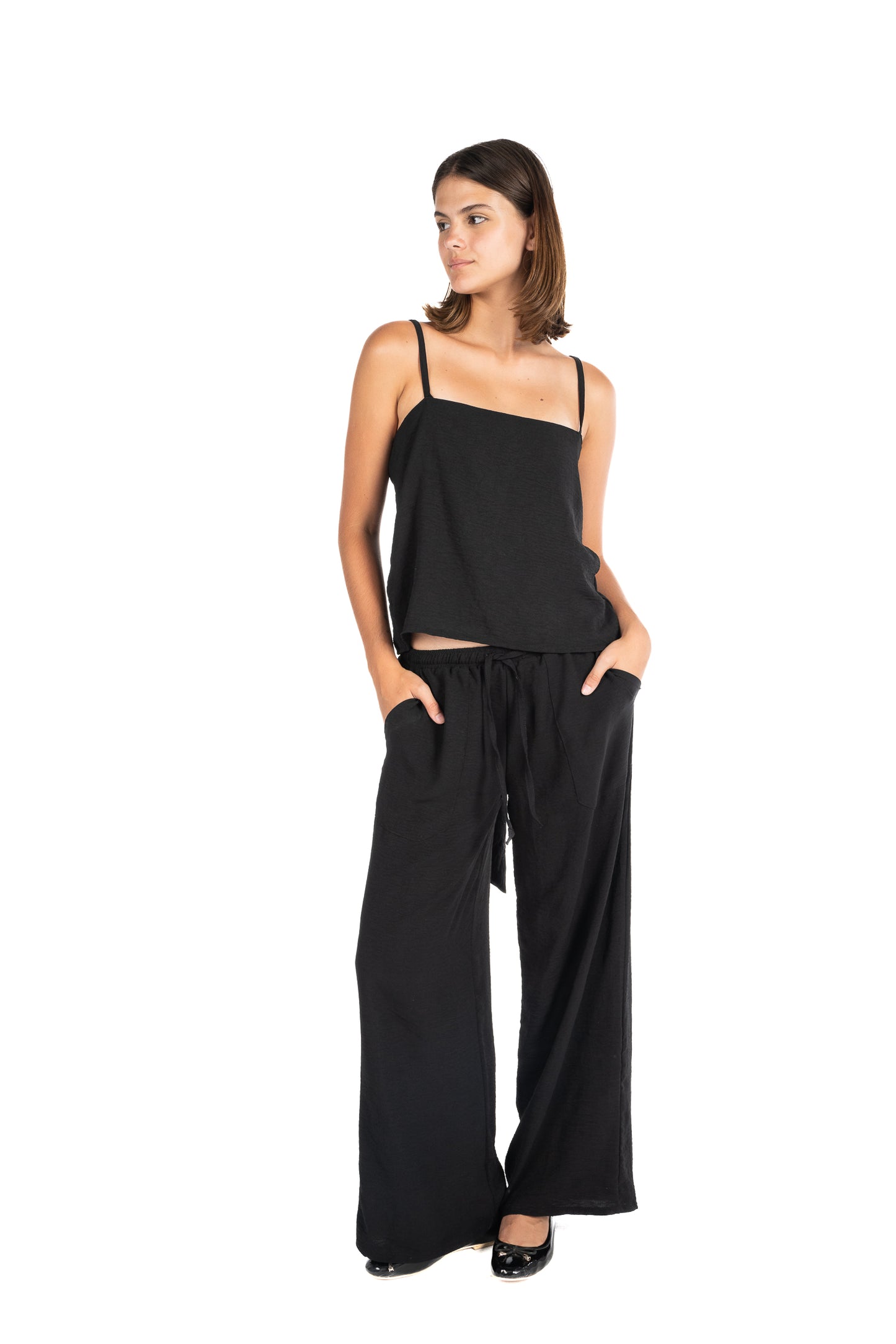 Black Breezy Pants