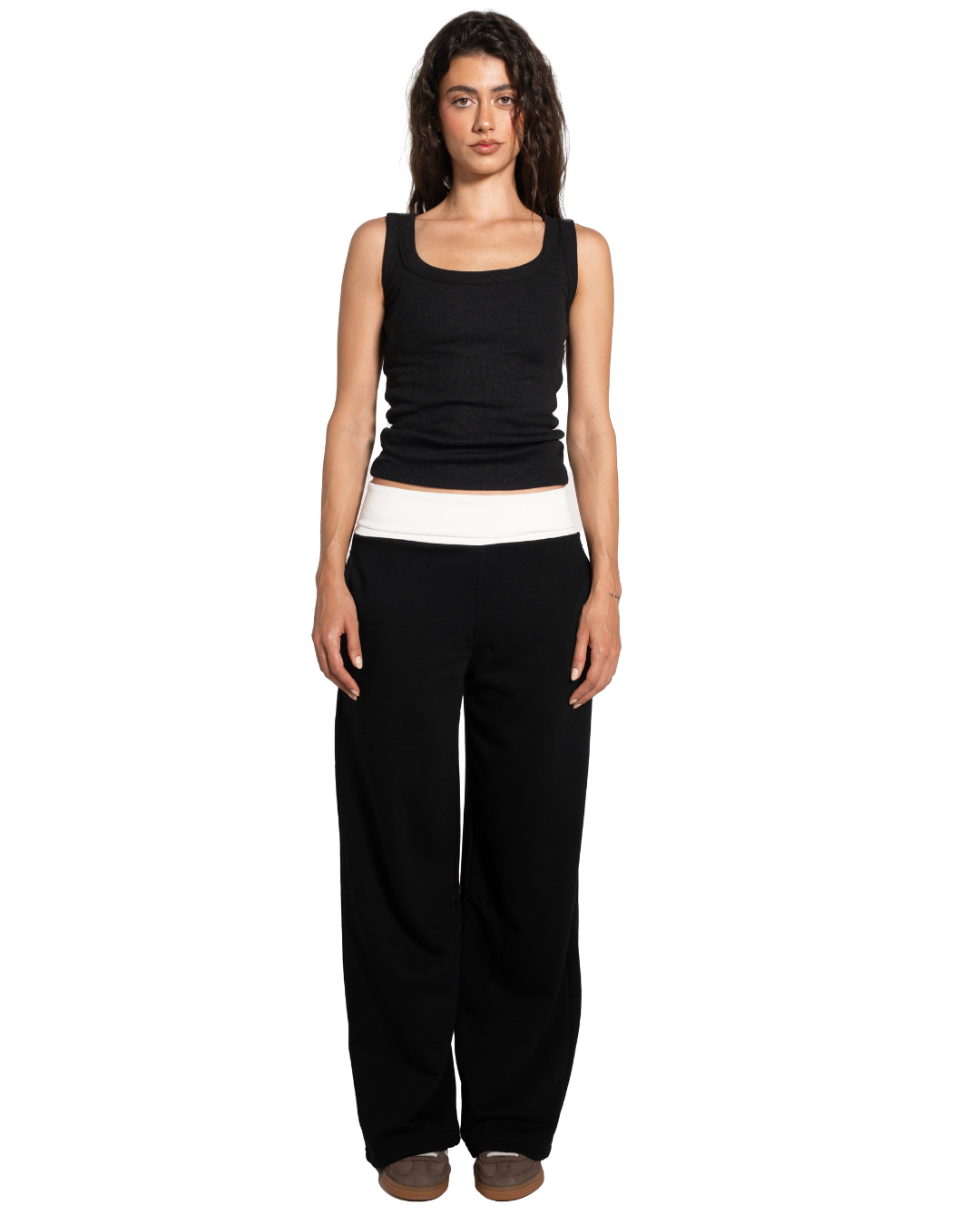 Black Waist Sweatpants