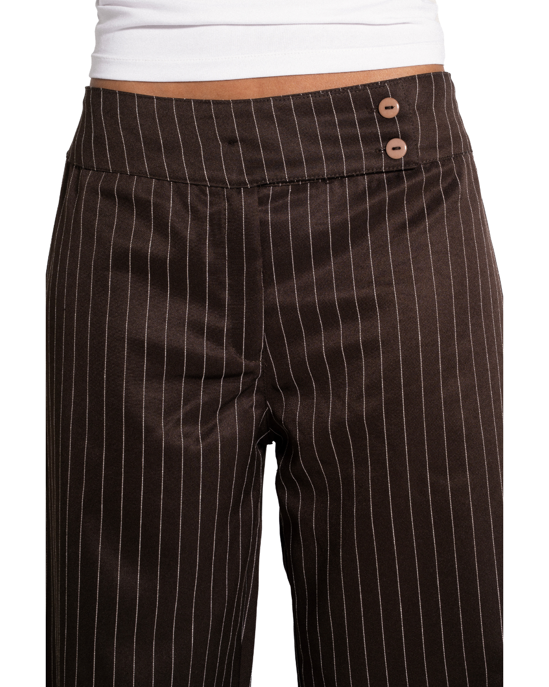 Brown Tailored Pants