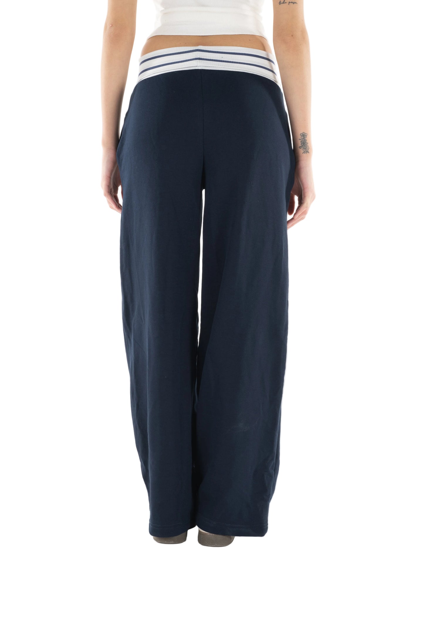 Navy Waist Sweatpants