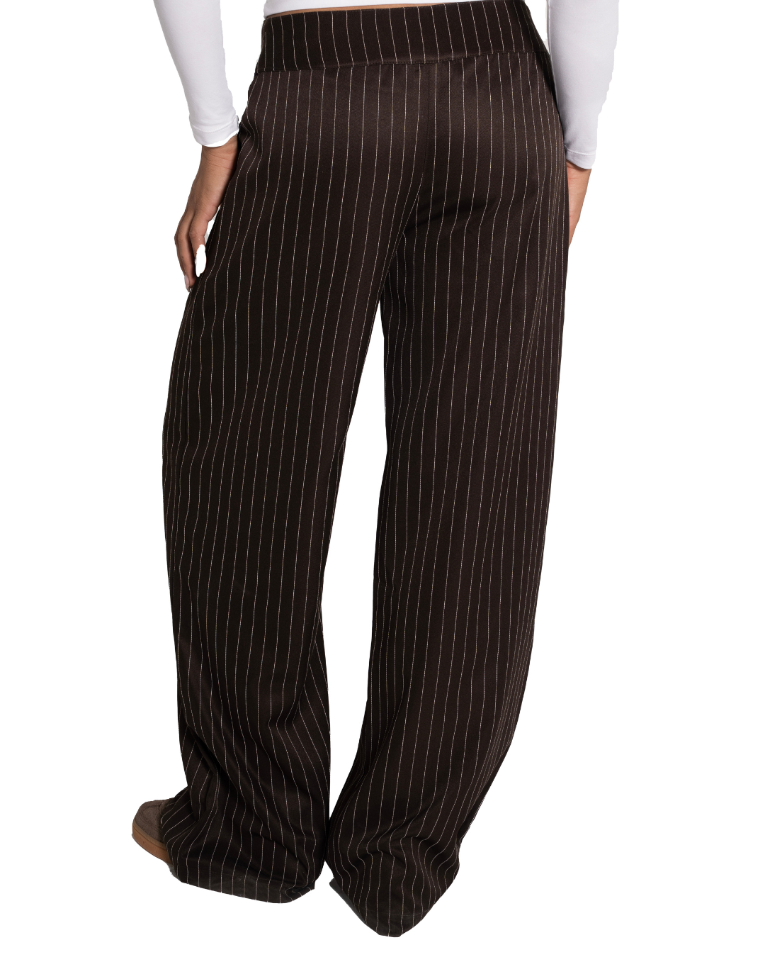 Brown Tailored Pants