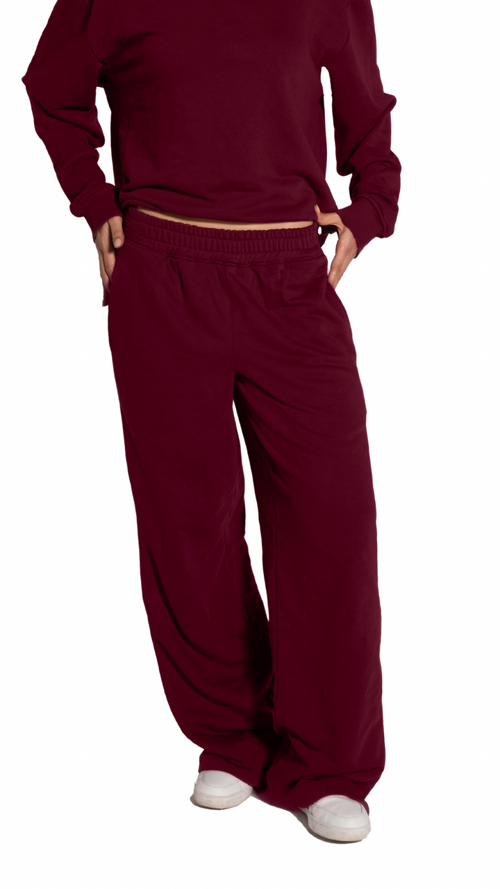 Burgundy Sweatpants