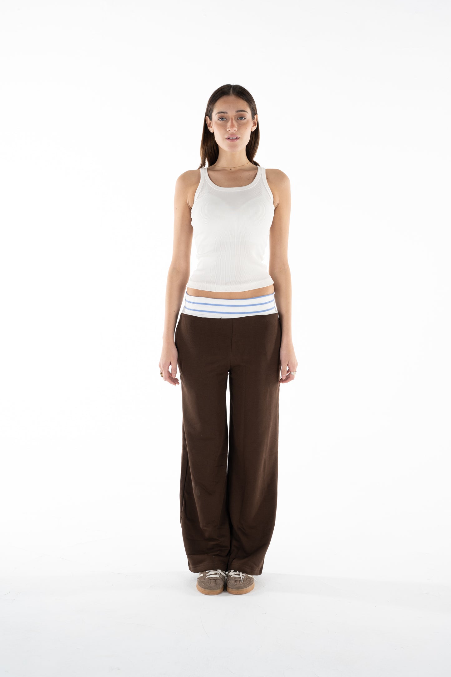Brown X Blue Waist Sweatpants