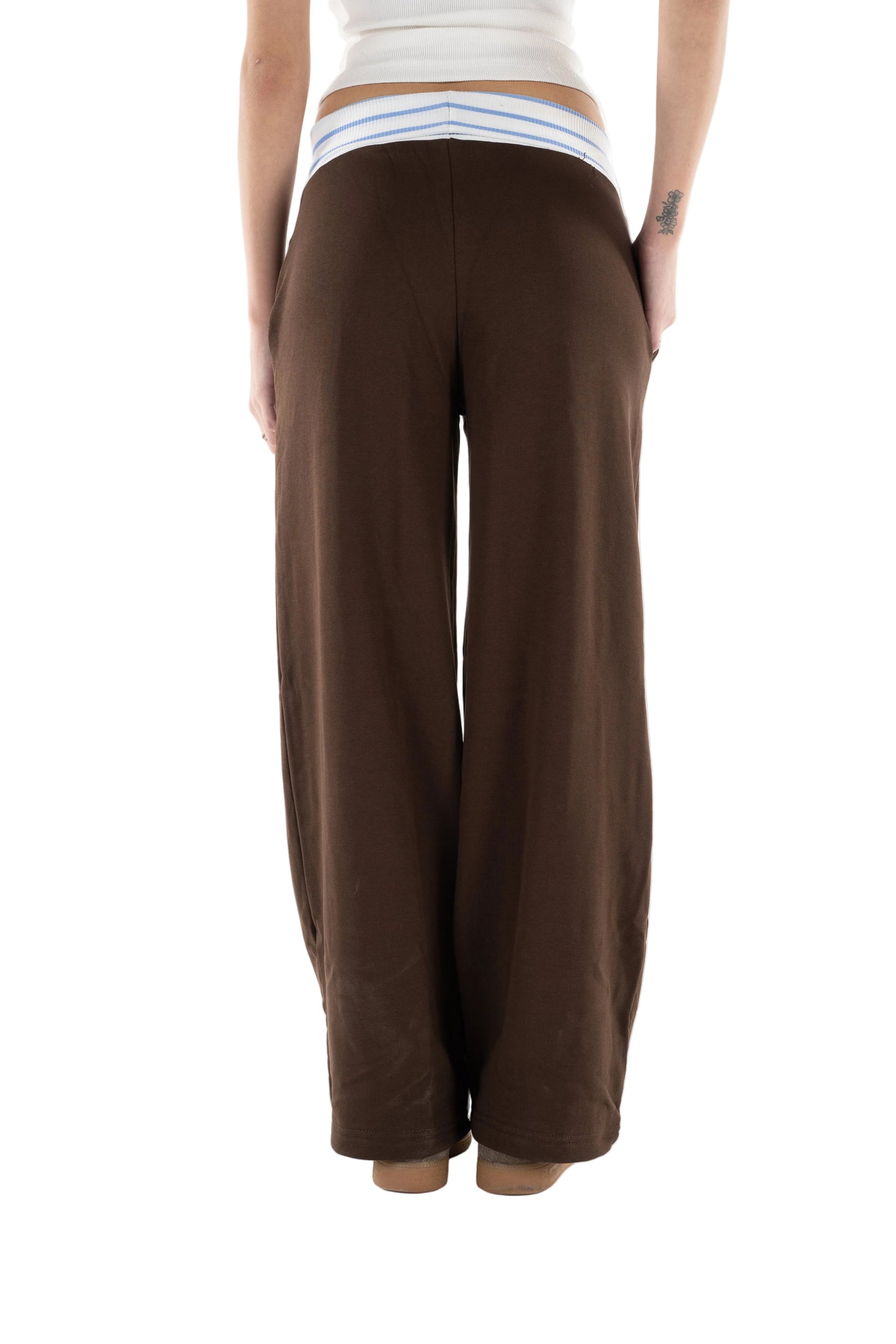 Brown X Blue Waist Sweatpants