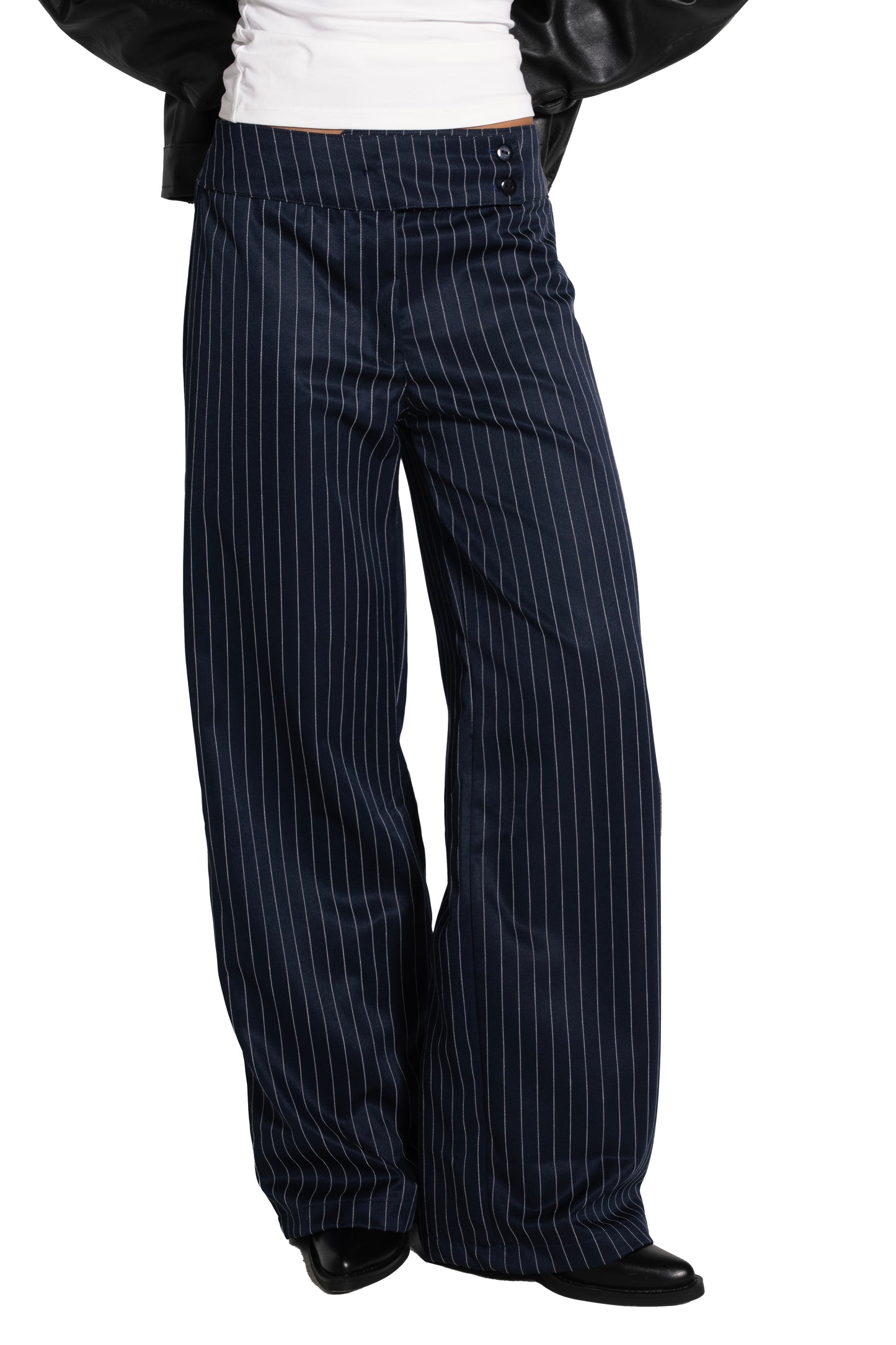 Navy Tailored Pants