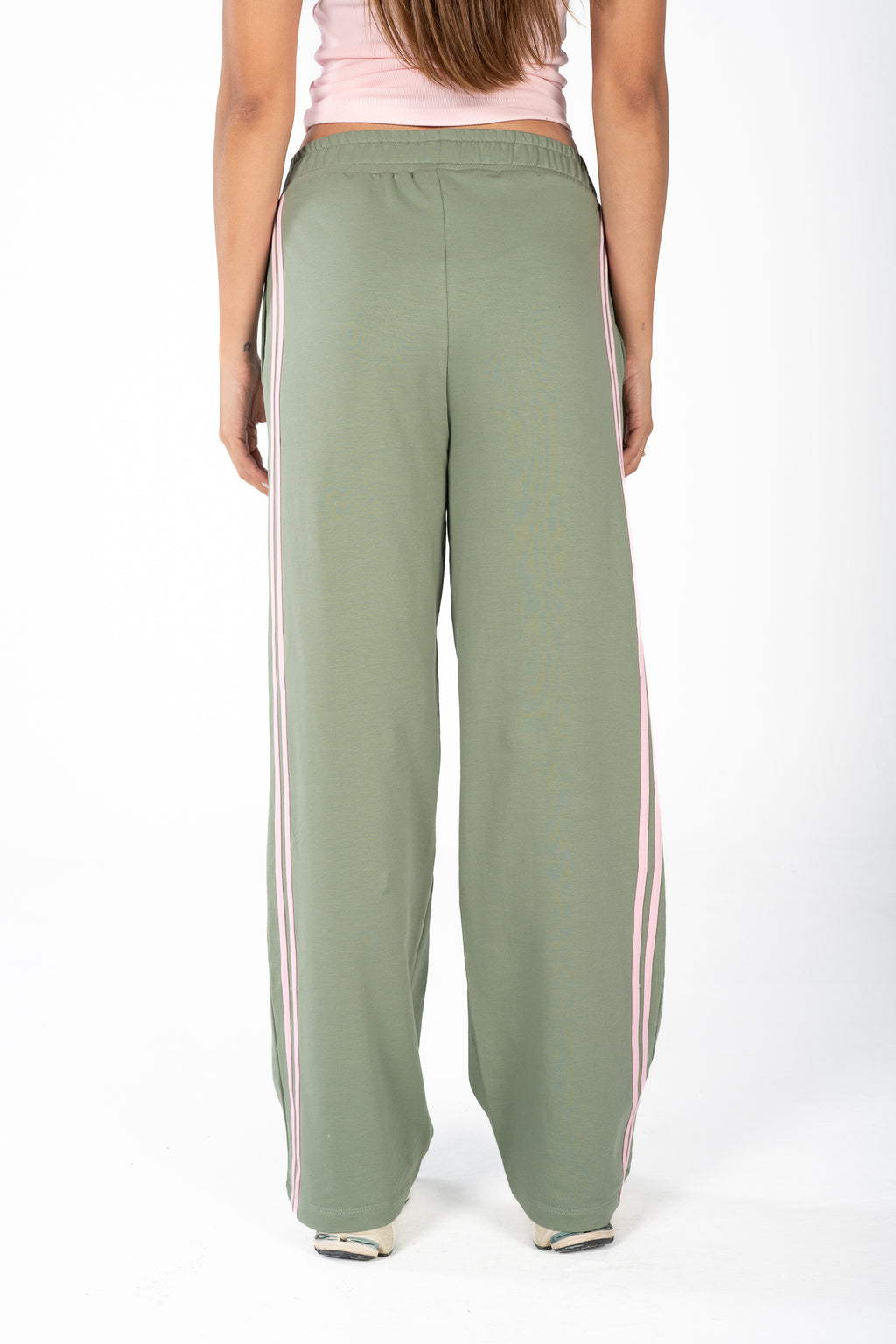 Olive Track Pants