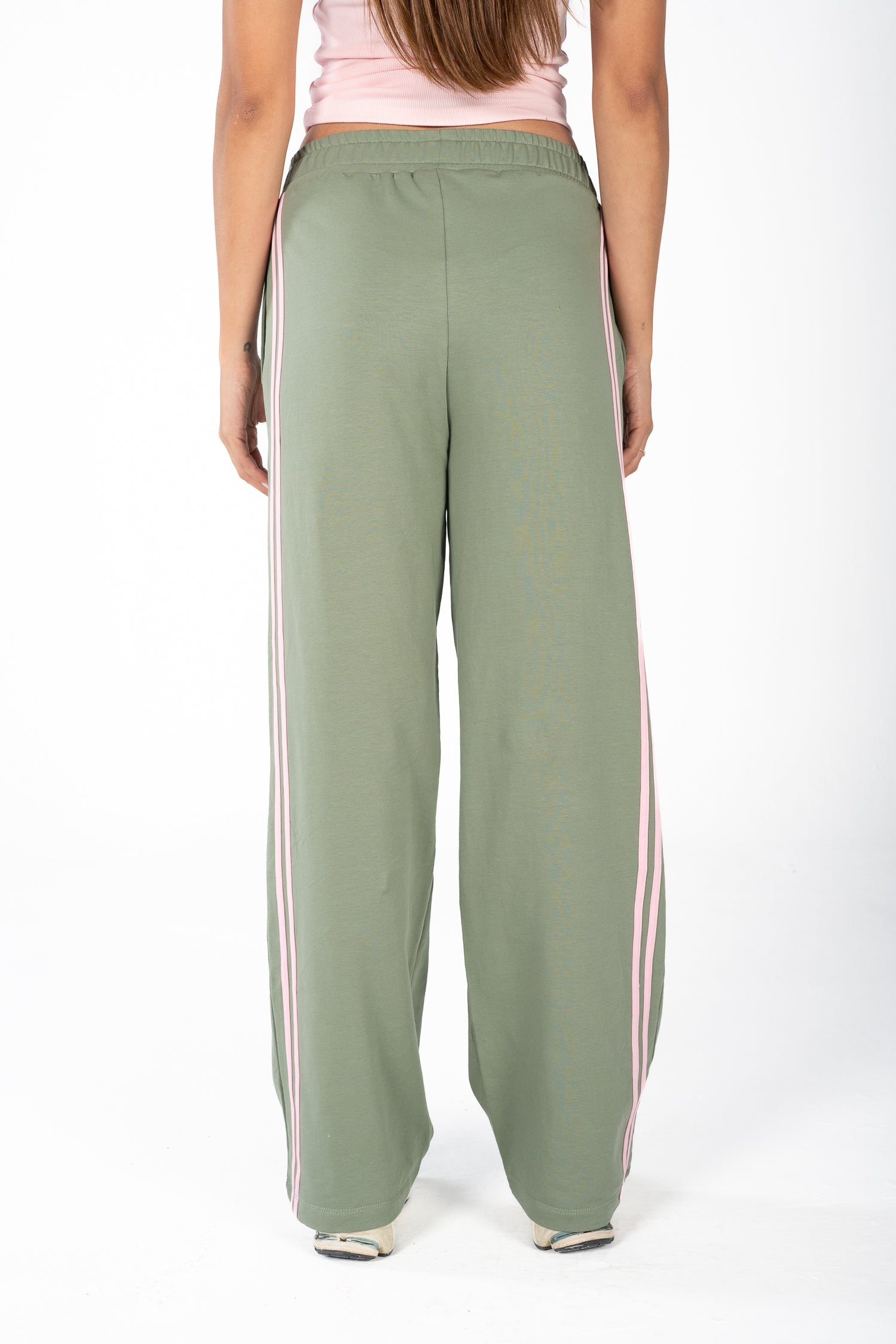 Olive Track Pants