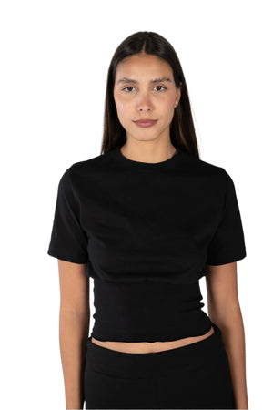 Black Corset Tee