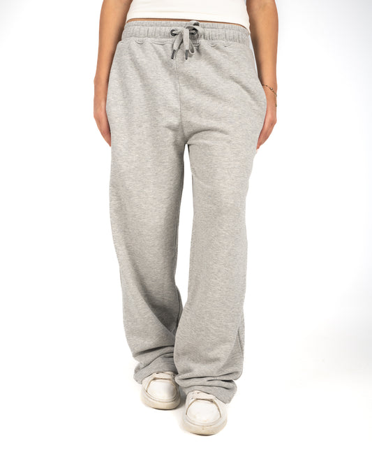 Grey wide leg joggers