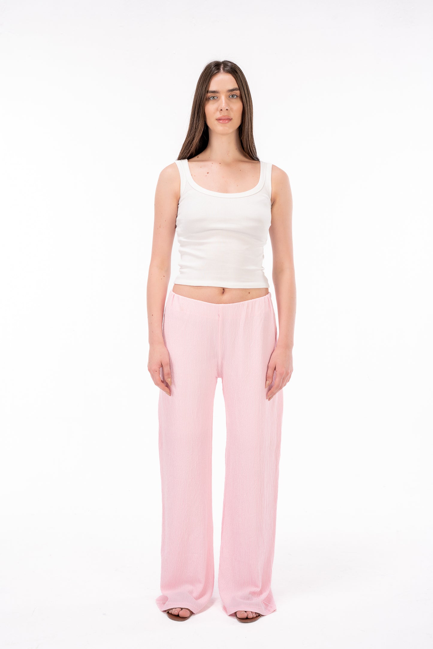 Scrunchy Pink Pants