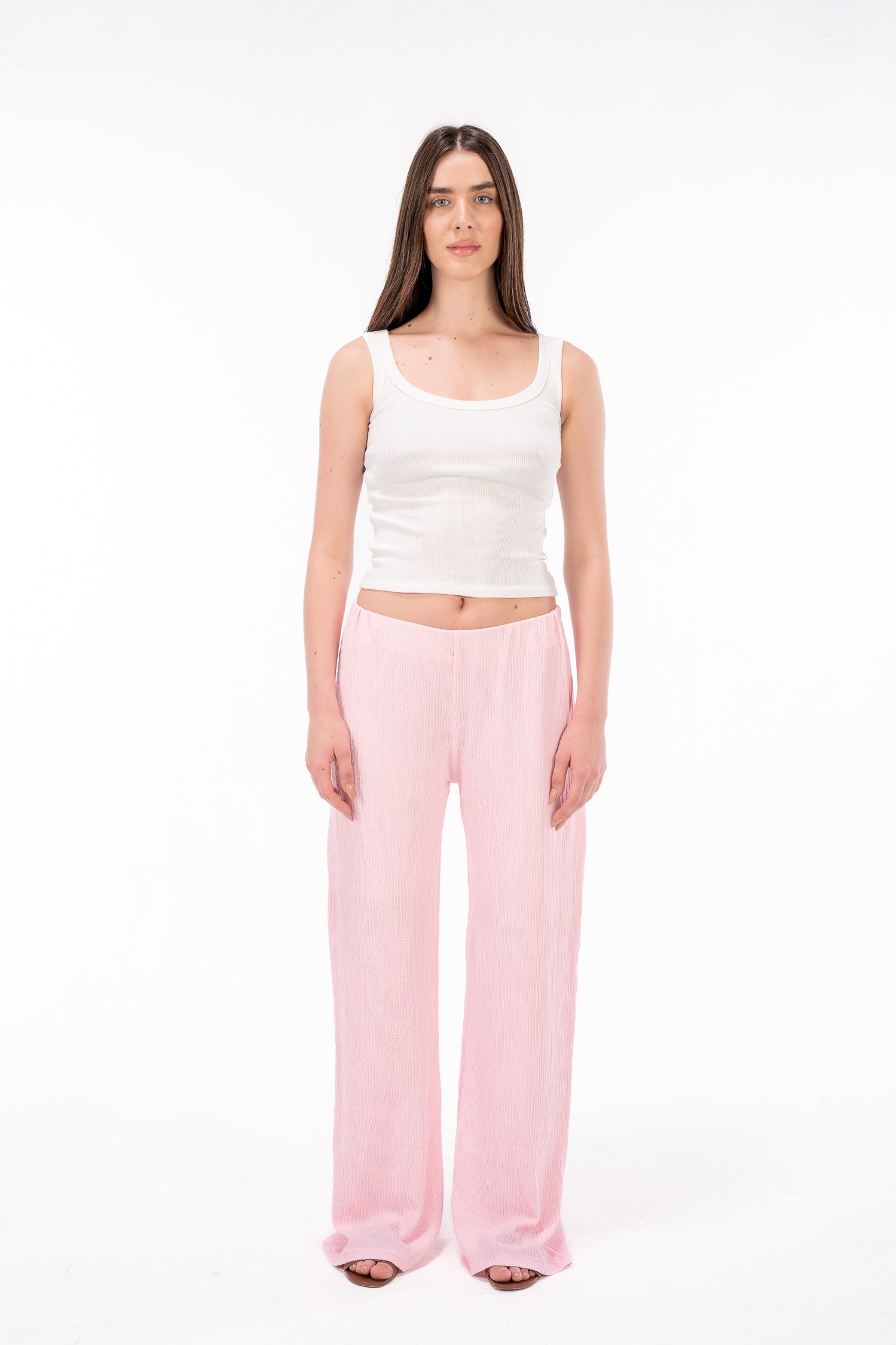 Scrunchy Pink Pants