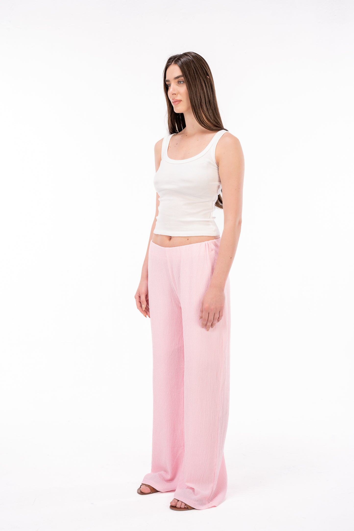 Scrunchy Pink Pants