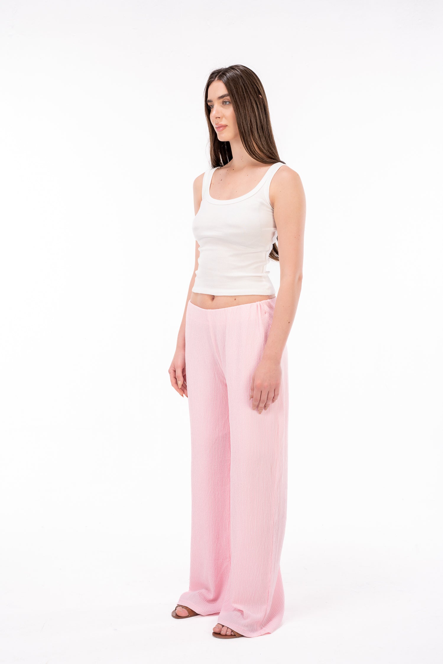 Scrunchy Pink Pants