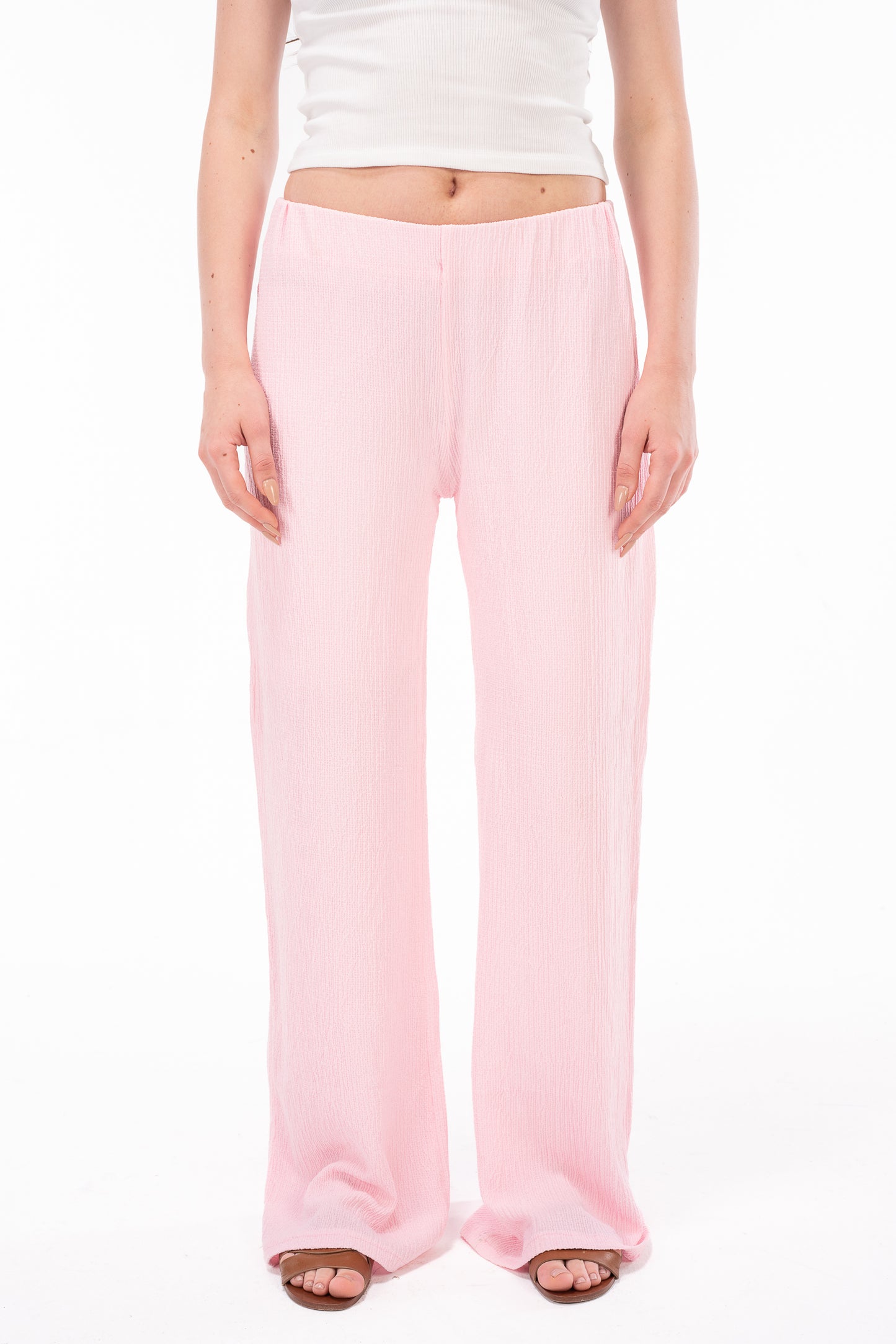 Scrunchy Pink Pants