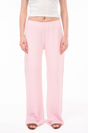 Scrunchy Pink Pants