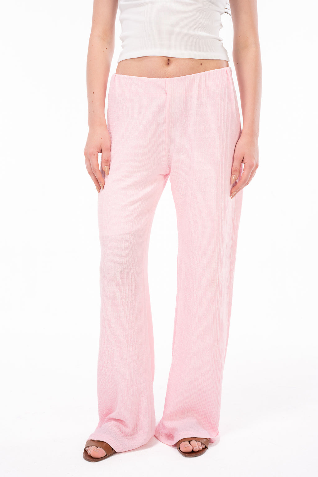 Scrunchy Pink Pants