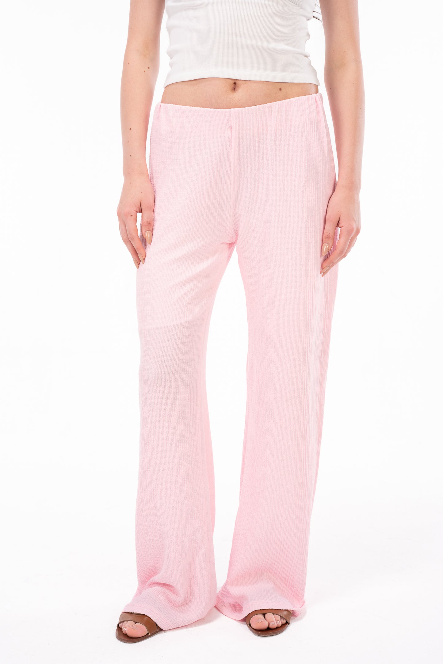 Scrunchy Pink Pants