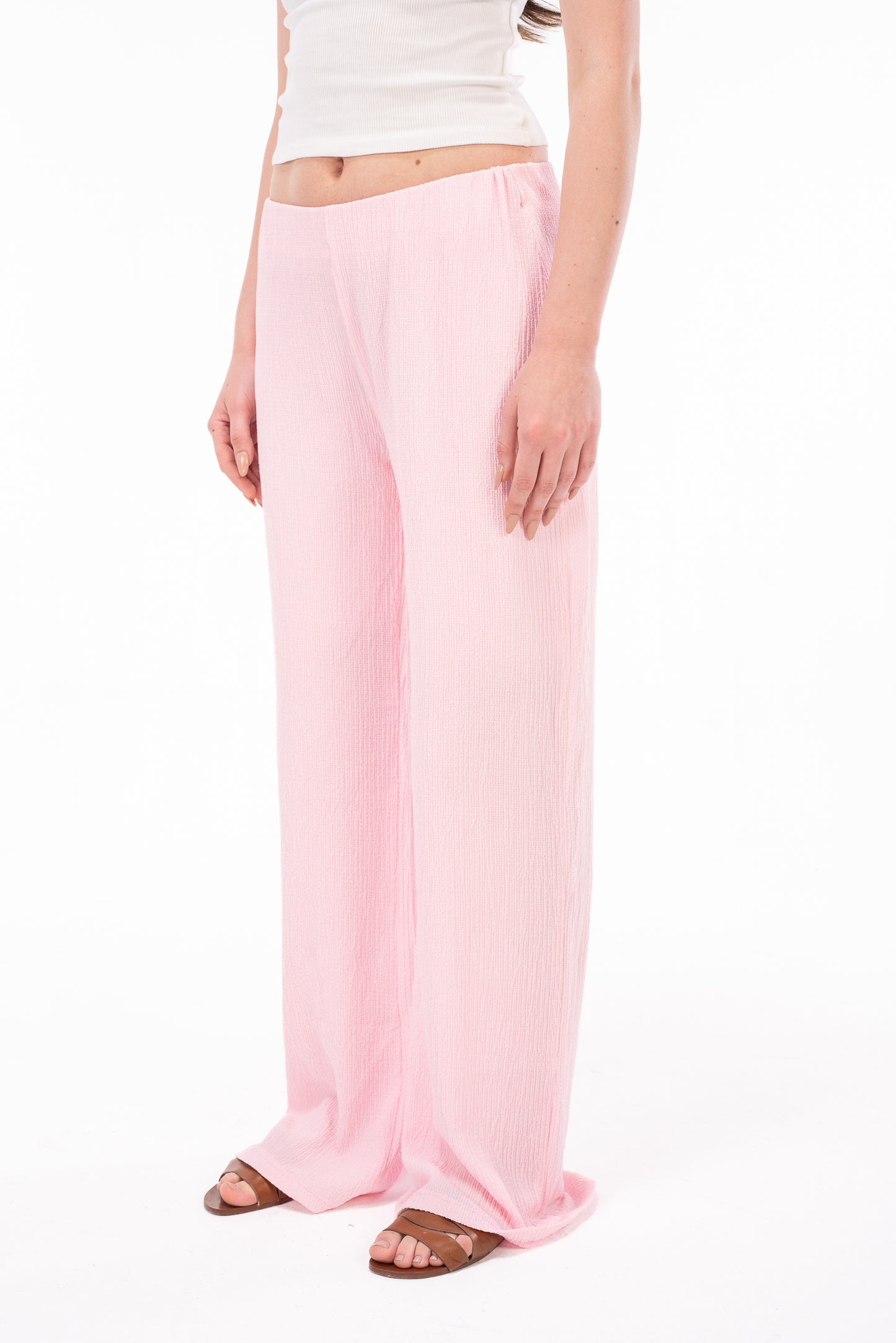 Scrunchy Pink Pants