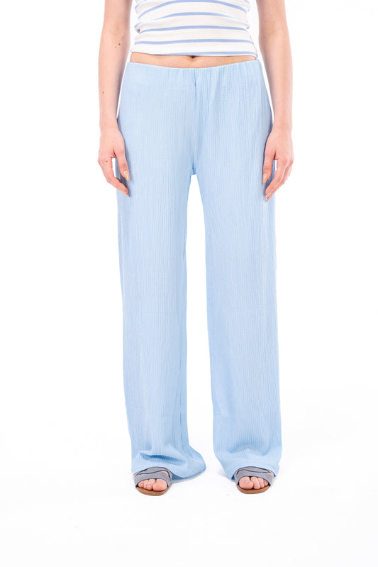 Scrunchy Blue Pants