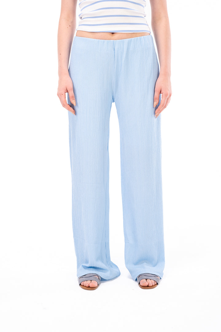 Scrunchy Blue Pants