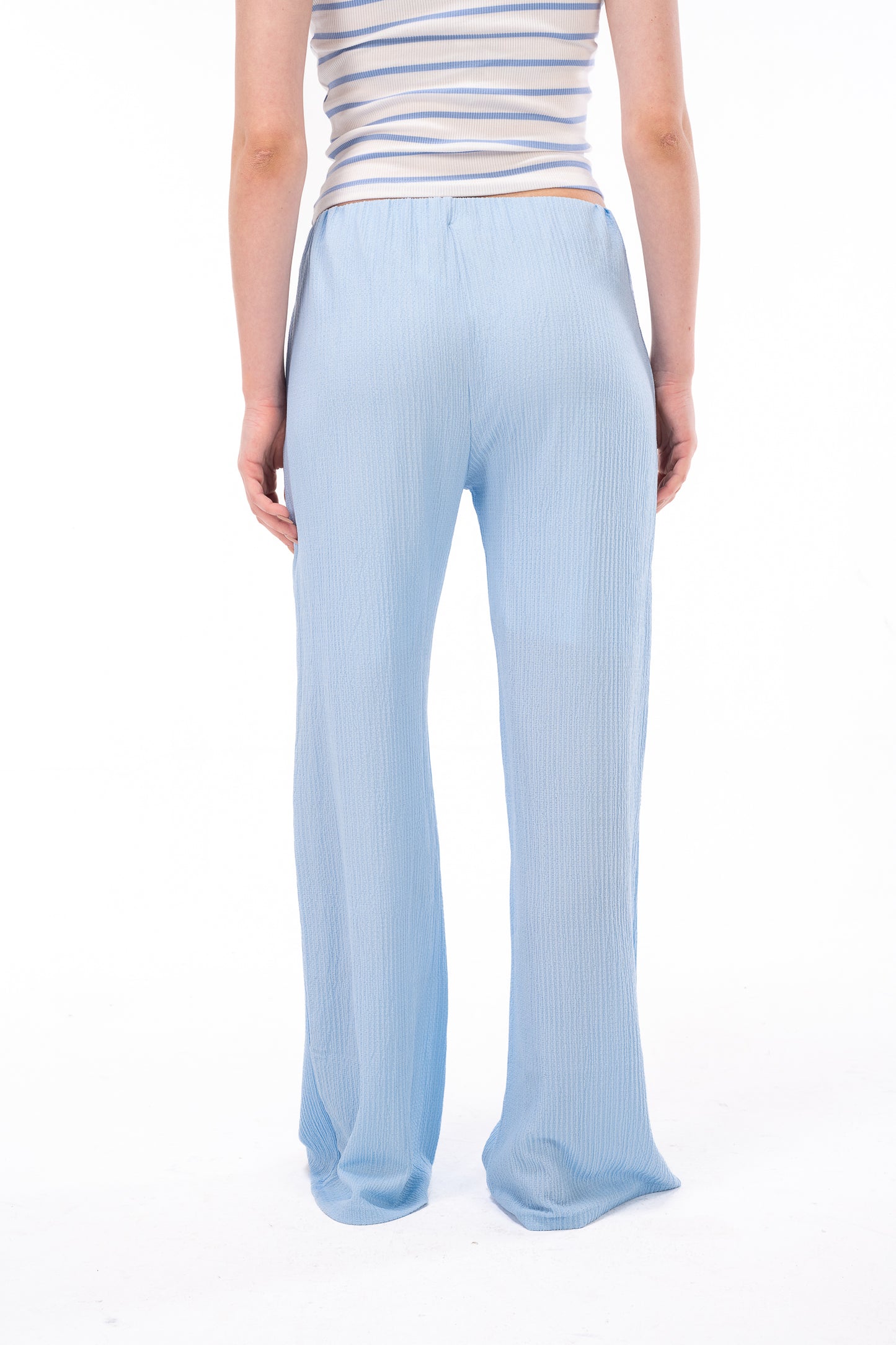 Scrunchy Blue Pants