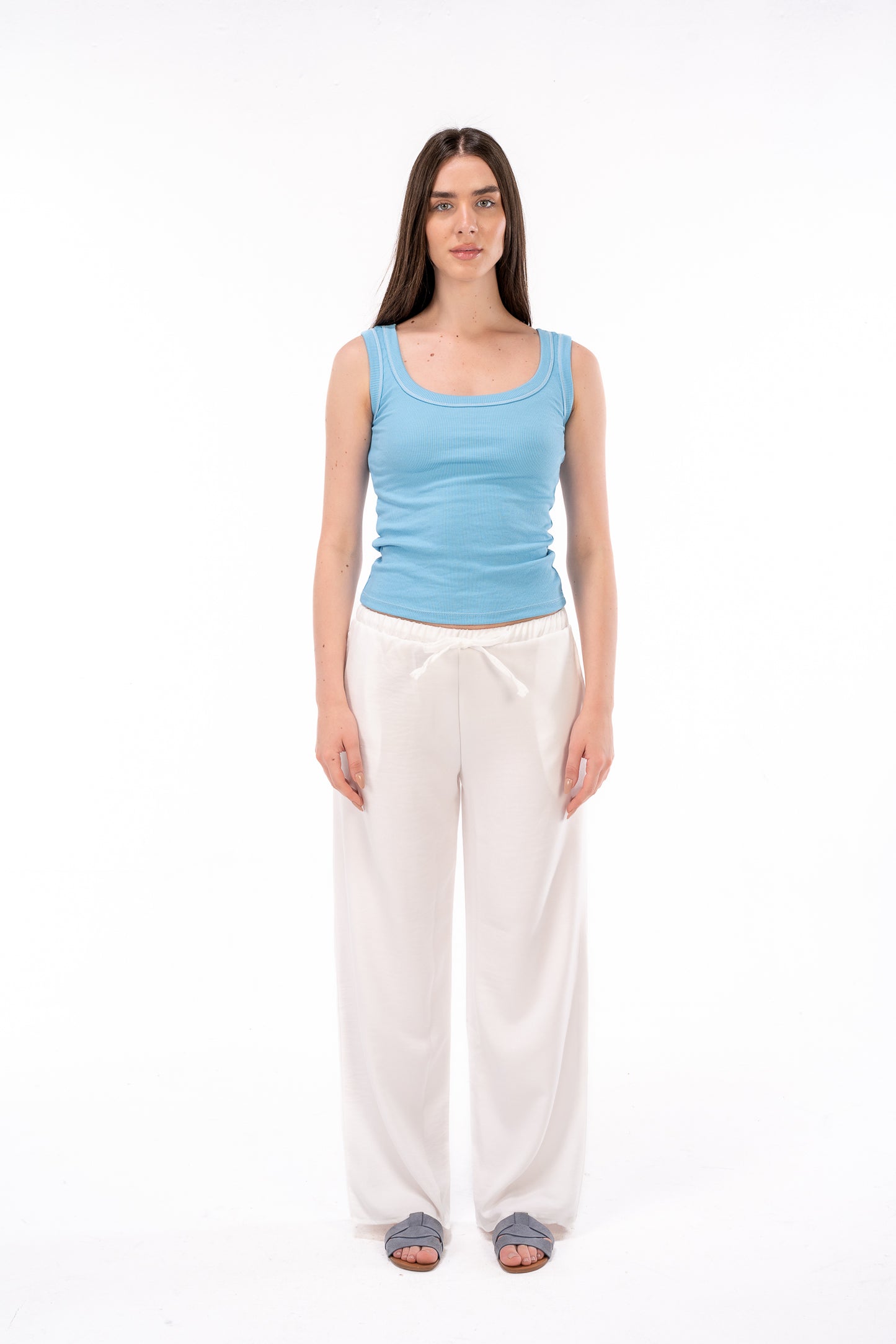 White Linen Pants