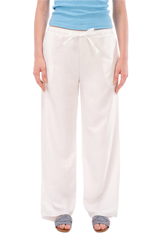 White Linen Pants