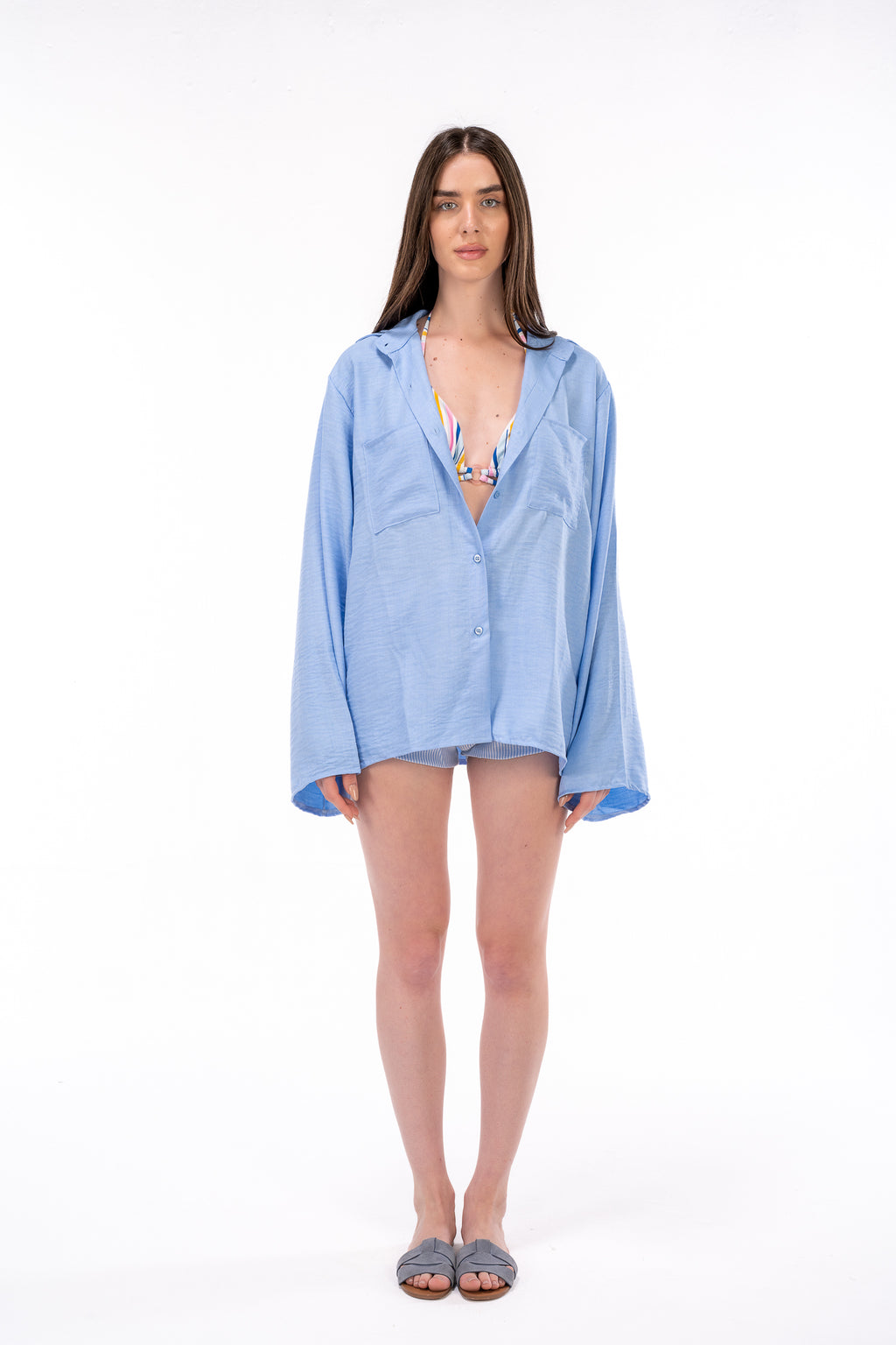 Blue Loose Shirt