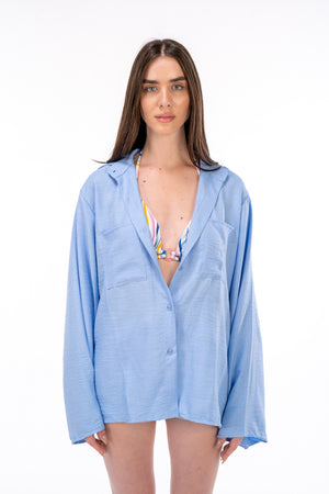 Blue Loose Shirt