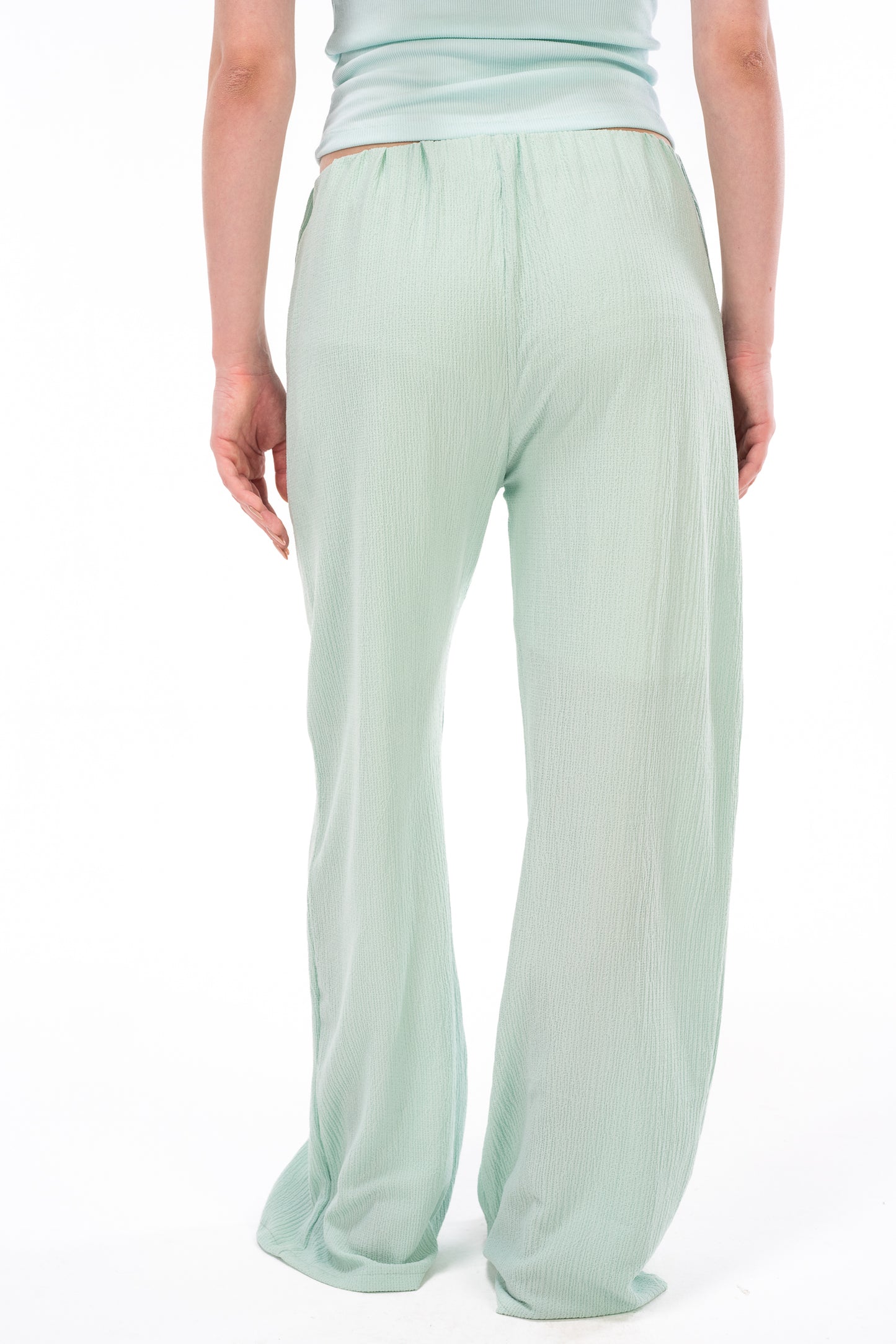Scrunchy Mint Pants