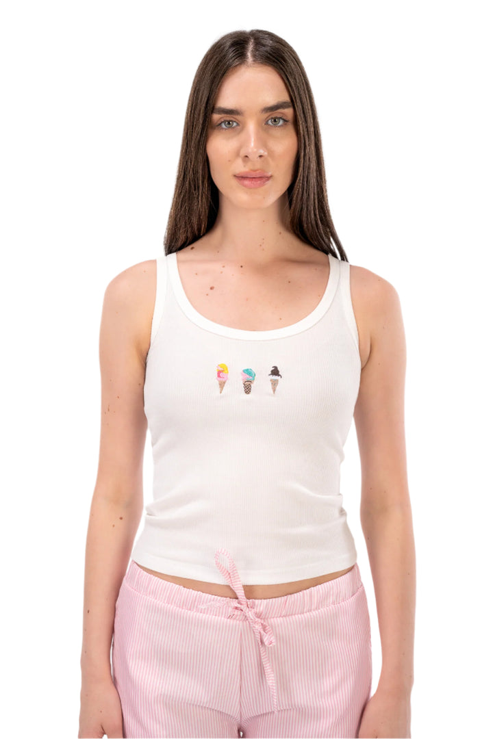 Ice Cream Tank Top