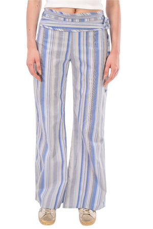 Blue Coastal Pants