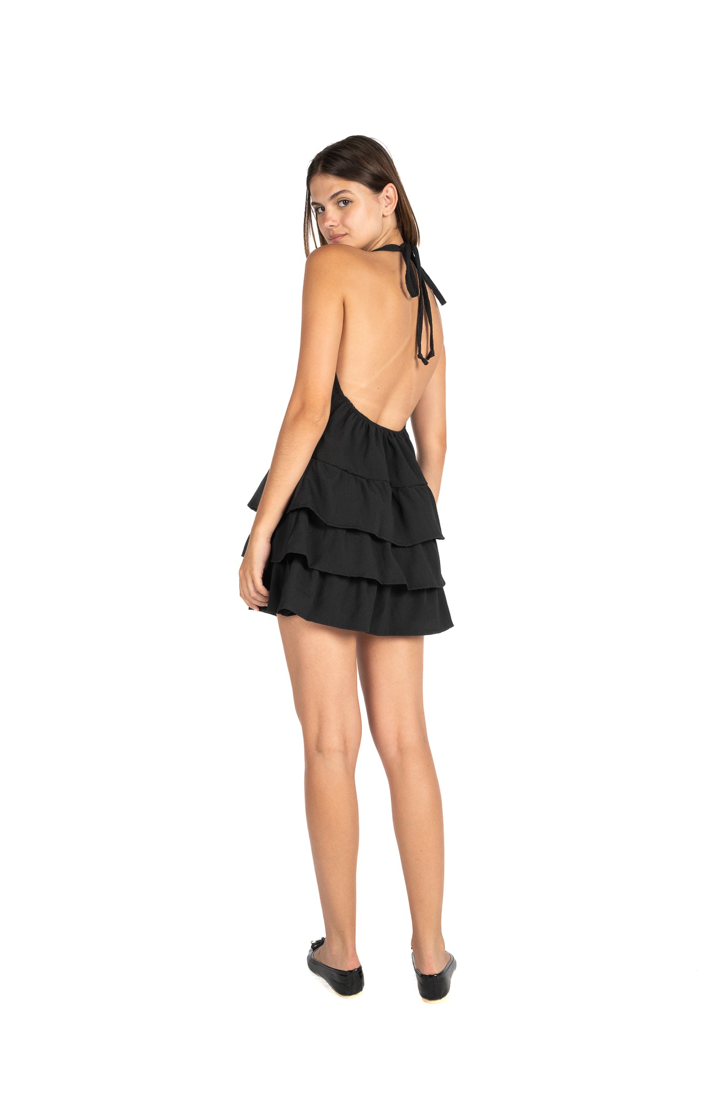 Black Ruffle Dress (limited)