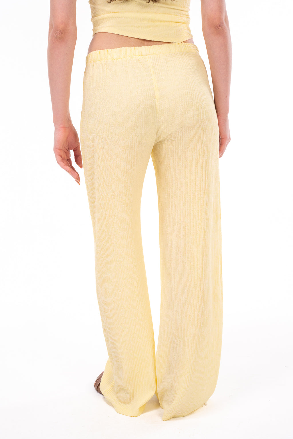 Scrunchy Yellow Pants