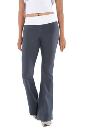 Grey x White Yoga Pants