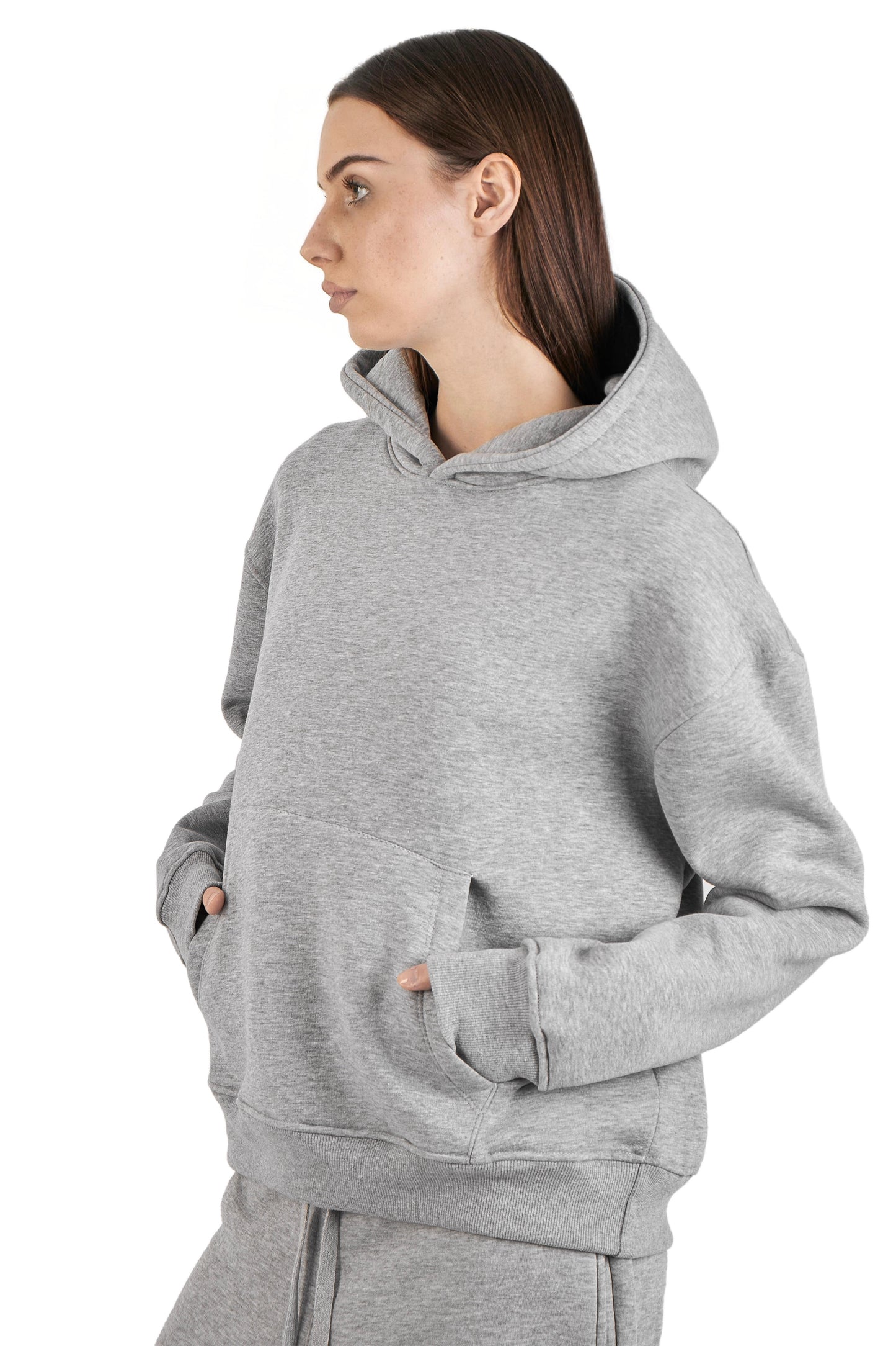 Grey star hoodie