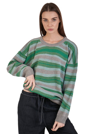 Striped Knit Sweater