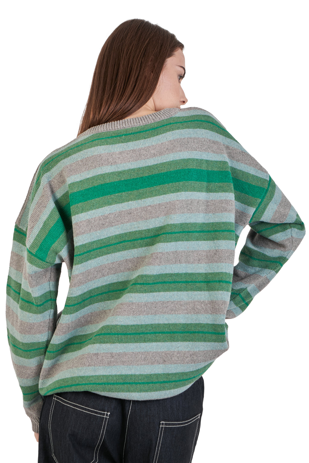 Striped Knit Sweater