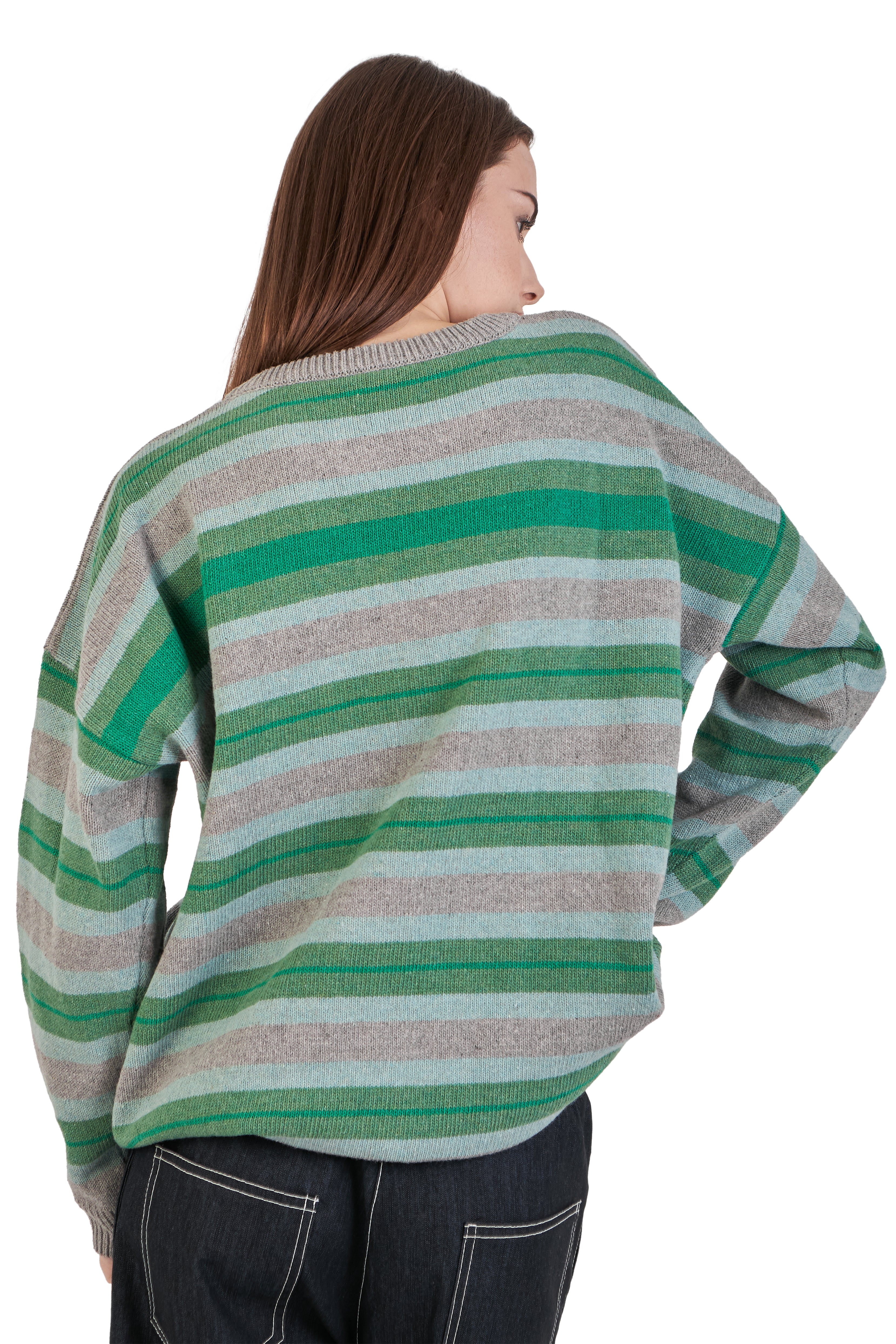 Striped Knit Sweater