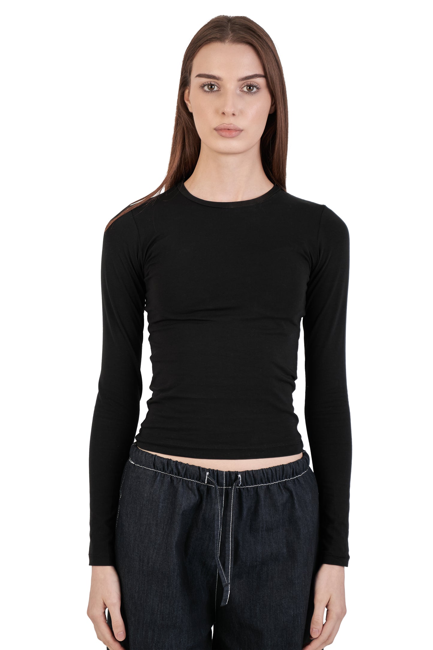 Black basic long sleeve