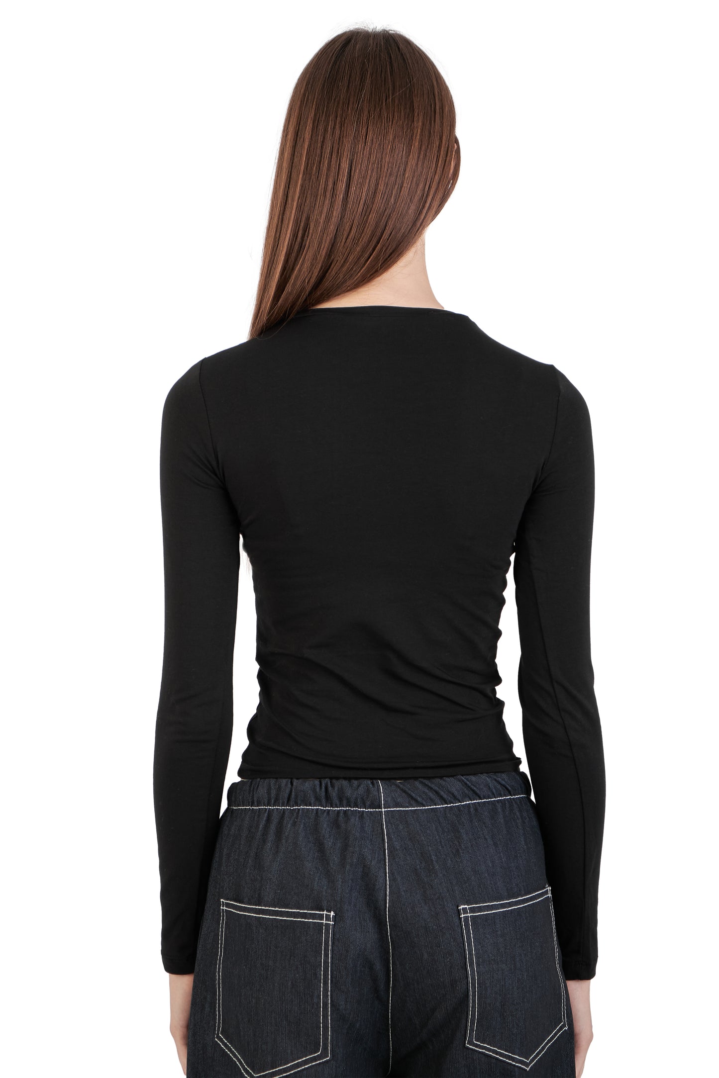 Black basic long sleeve