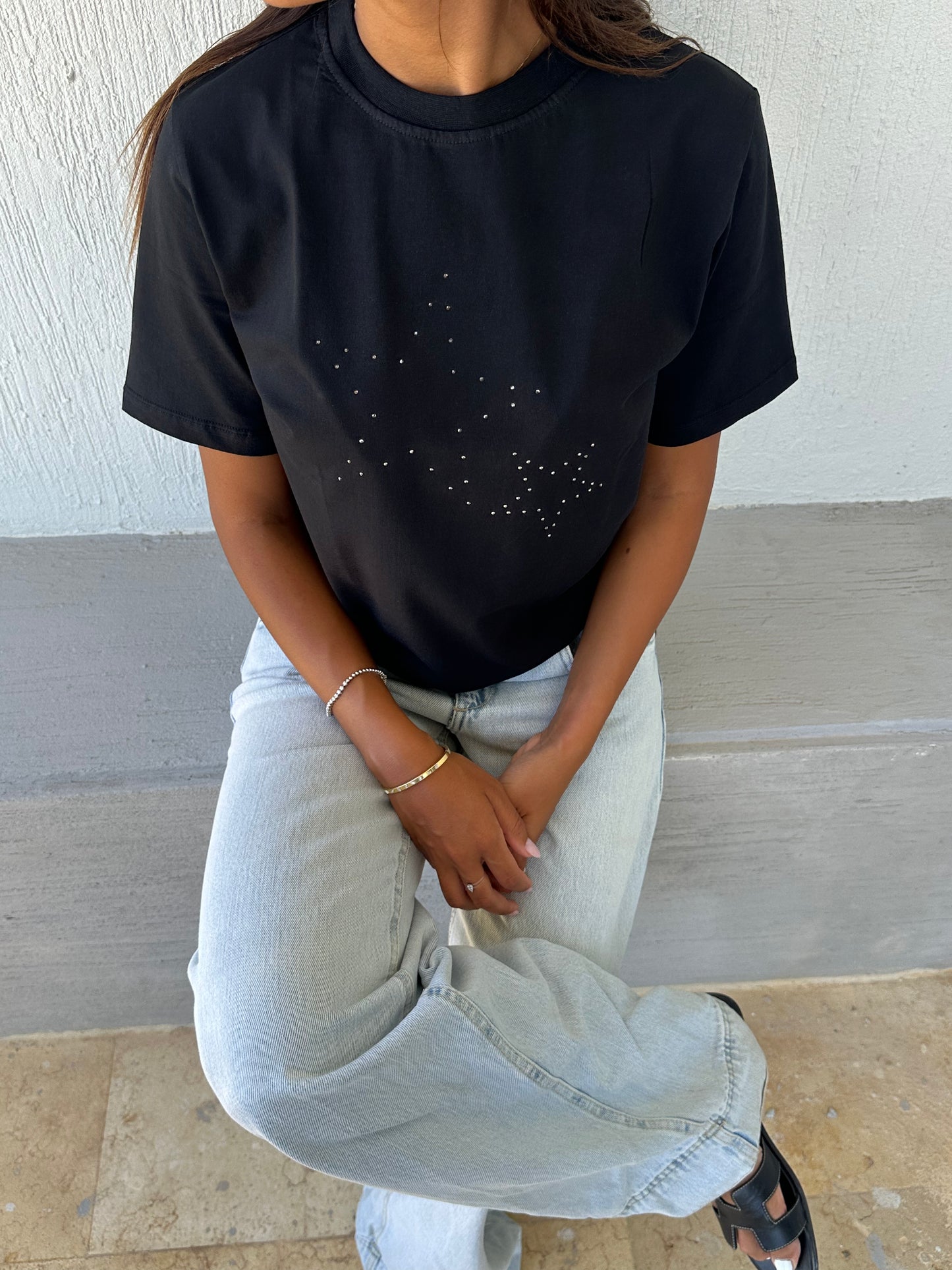 Black star T shirt
